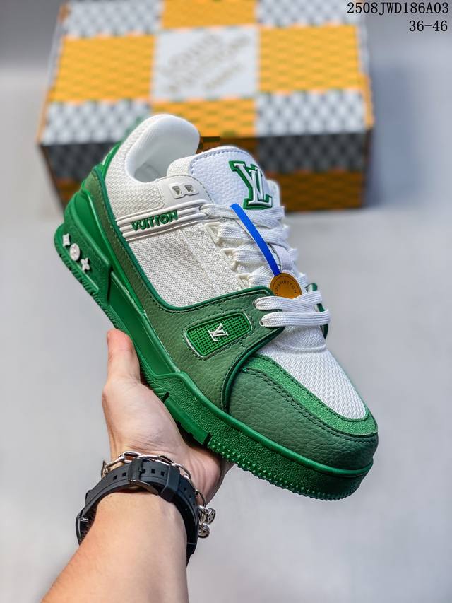 Corporate-grade Louis Vuitton LV Louis Vuitton sneakers New LV Trainer sneakers