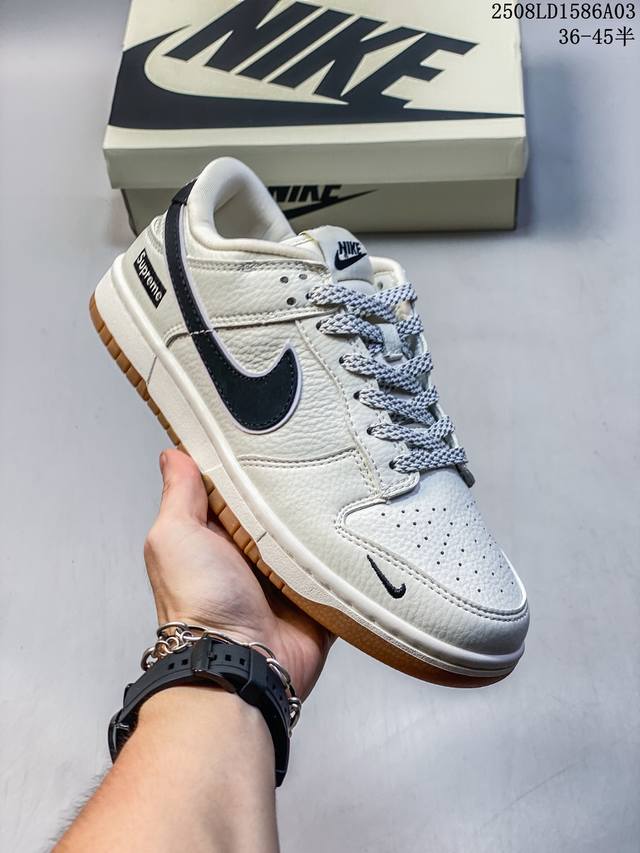 Overseas hit limited sale! Company-level Nike SB Dunk Low "Supreme co-branded b