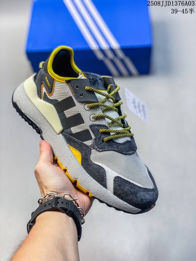 Adidas Nitejogger running shoes for men and women Fv1267 Gx2184 Hp11850 Size: a