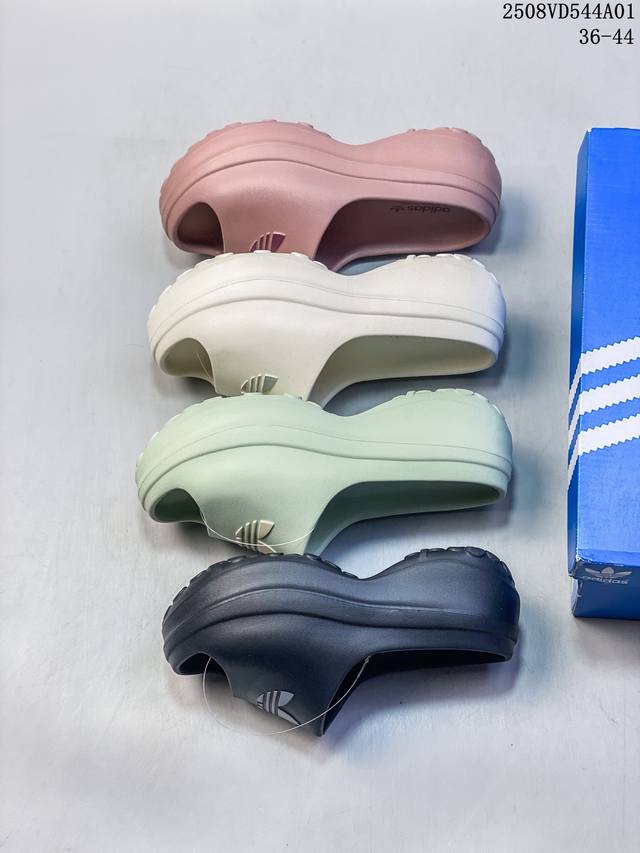 Adidas Trefoil 25 Adifom Stan thick-soled casual slippers Size: as shown in the