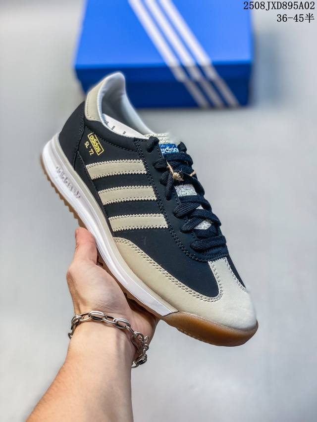 Company-level Adidas Adidas Sl 72 Rtn clover retro casual running shoes casual
