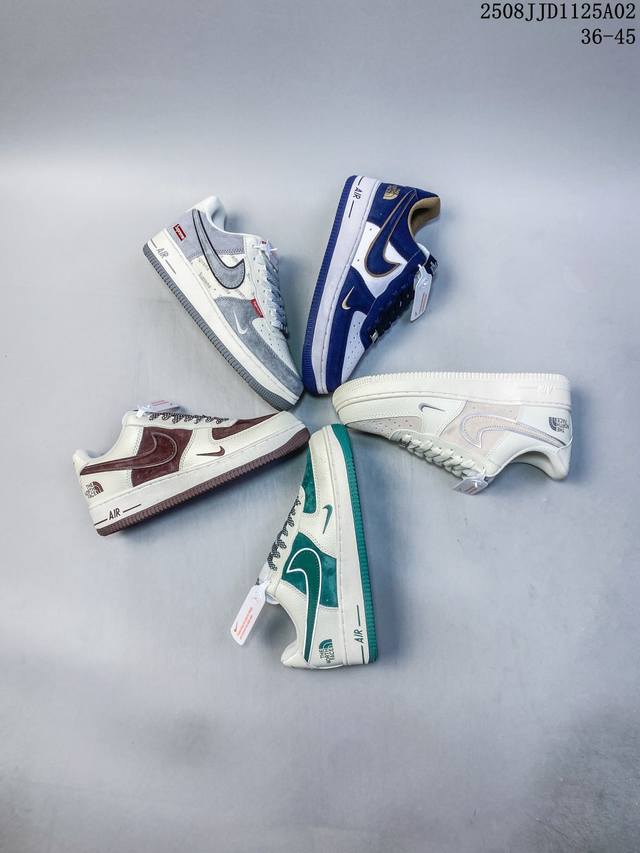 Corporate-grade with half sizes Nike Air Force 1 '07 low-top, thick-soled, heig