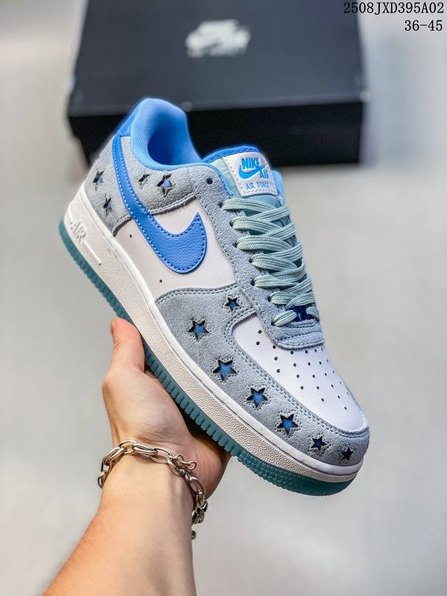 Corporate-grade with half sizes Nike Air Force 1 '07 low-top, thick-soled, heig