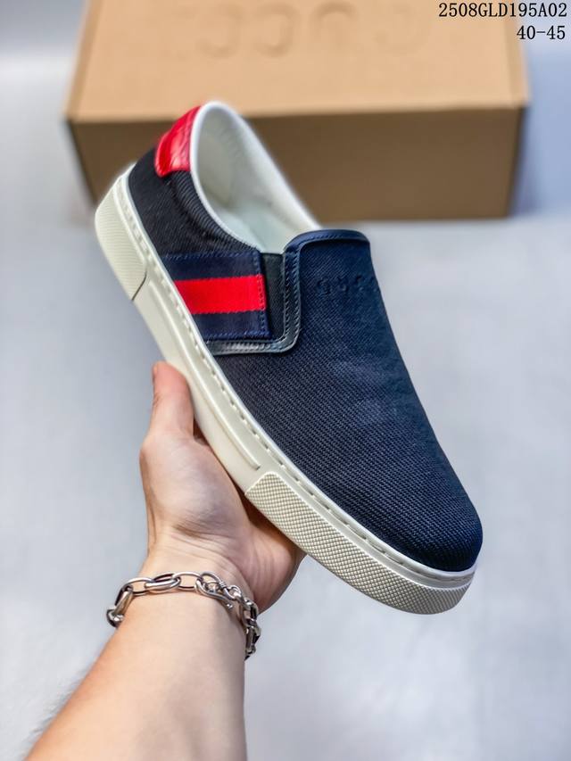 The Ace series of canvas loafers has become a central part of the brand's narra