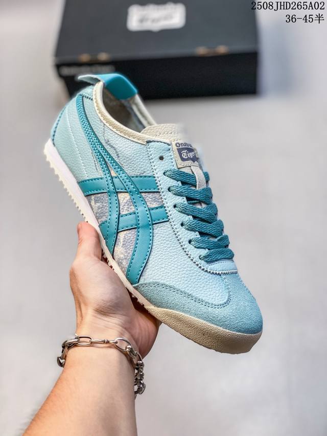 Custom sneakers Onitsuka Tiger Mexico 66 Wanhua Nong Qingying gift bag style fa