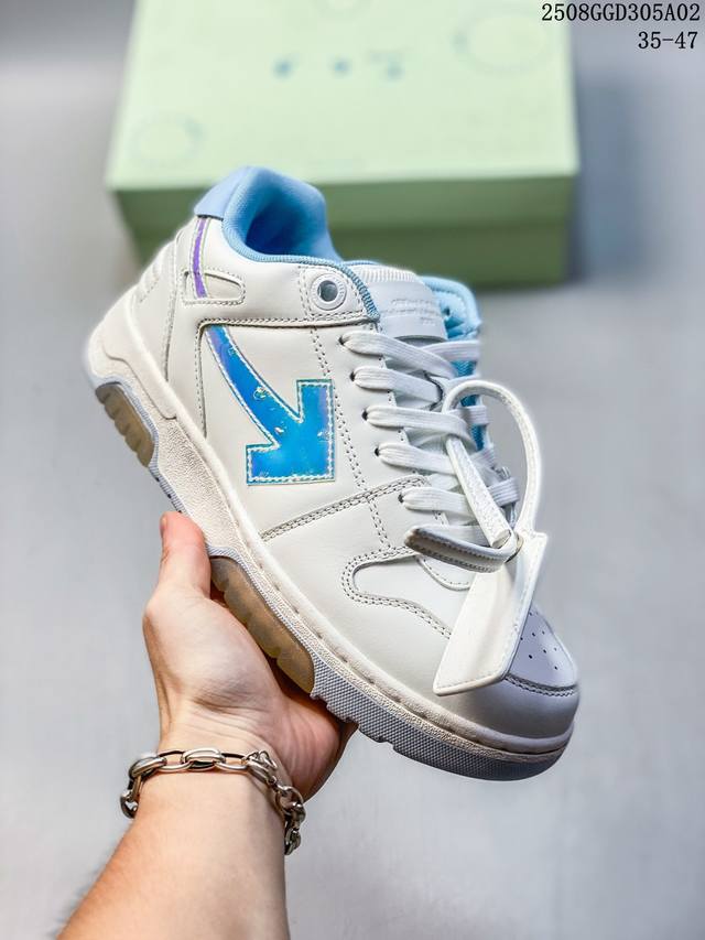 Off-White CO Virgil Abloh and Yang Mi's Out Of Office Low-Top Leather Ow joint a