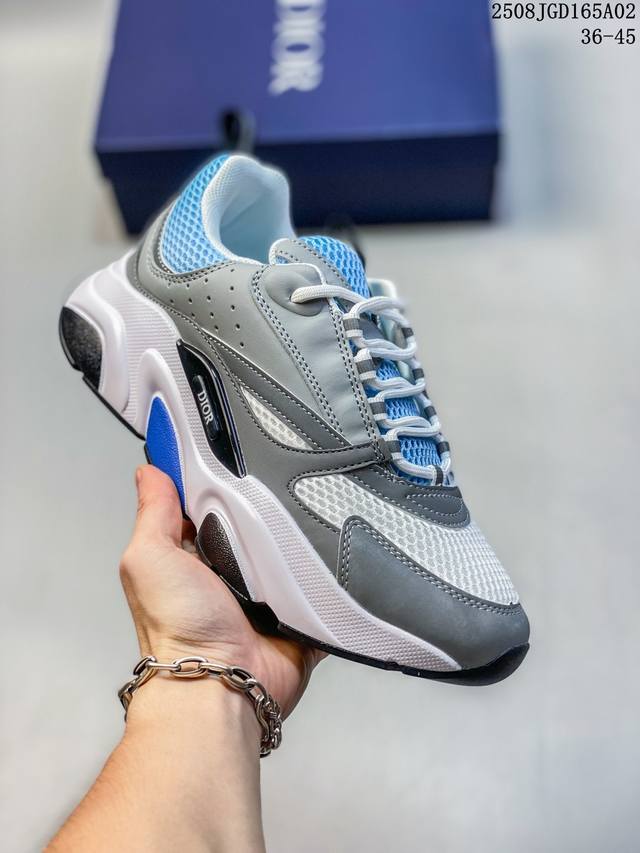 Developed from Dior's original last and paper data, this shoe features a smooth