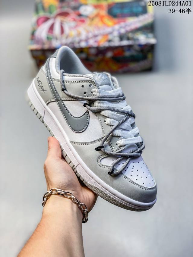 Customized sneakers Nike Dunk Retro Graffiti Hand-painted Fashion Trend Non-sli