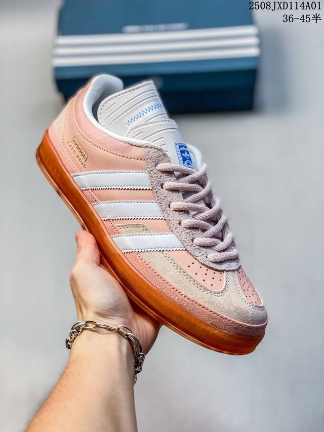 Company-level Bad Bunny x Adidas Originals Gazelle Indoor stylish, comfortable