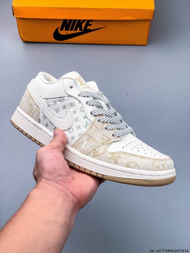 Company-level top-tier! Nike Air Jordan 1 Low Aj1 Joe 1 low-top trendy leisure s