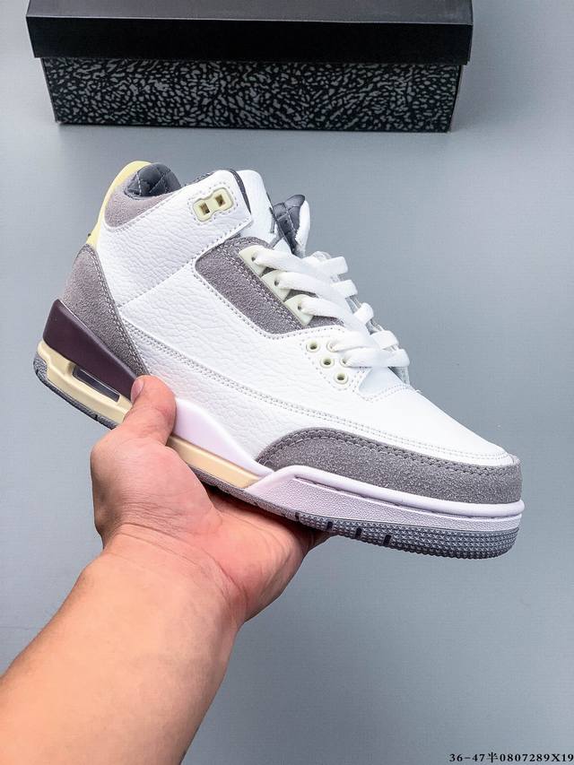 Jordan Air Jordan 3 Retro Tinker Nrg Aj3 Joe 3 low-top retro casual sports cultu