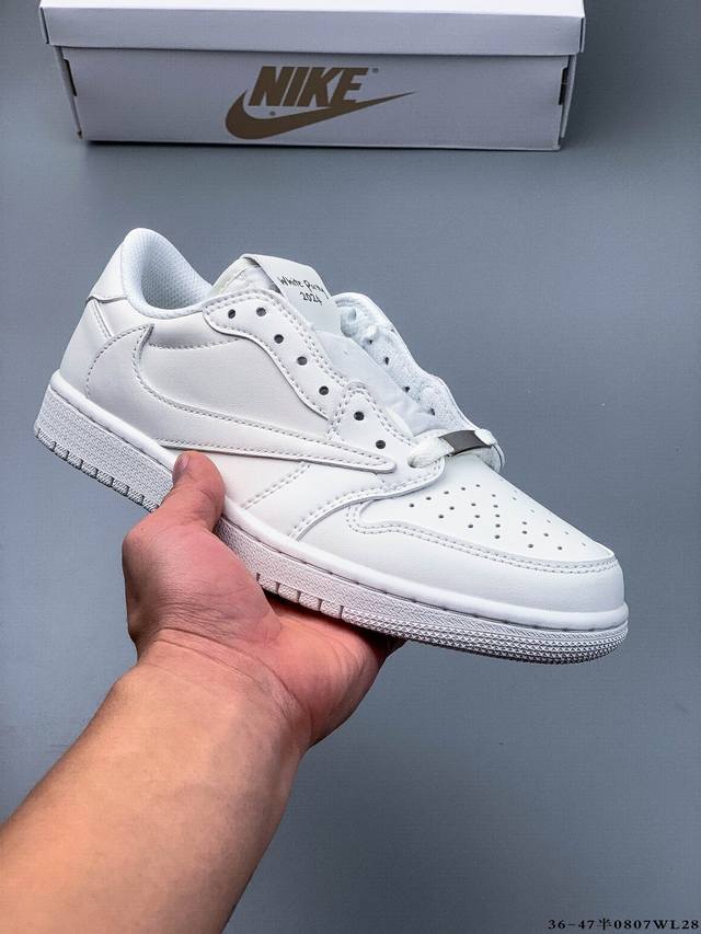 Company-level top-tier sneakers! Nike Air Jordan 1 Low Aj1 Joe 1 inverted hook
