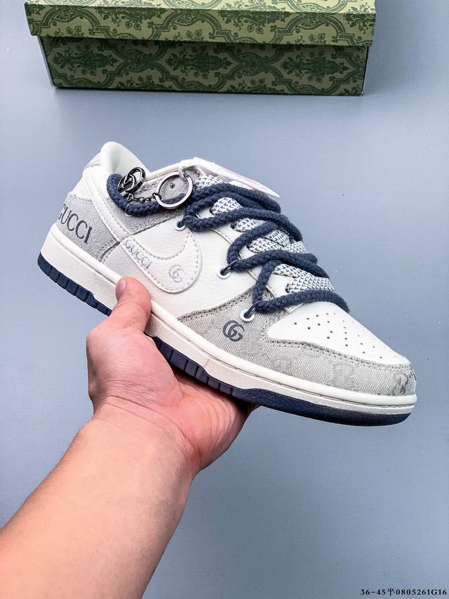 Nike Dunk Sb Low skateboard shoes Purely original production line! Top layer wit