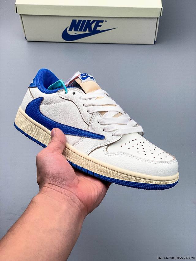 Company-level top-tier! Nike Air Jordan 1 Low Aj1 Qiao 1 inverted hook low-top t