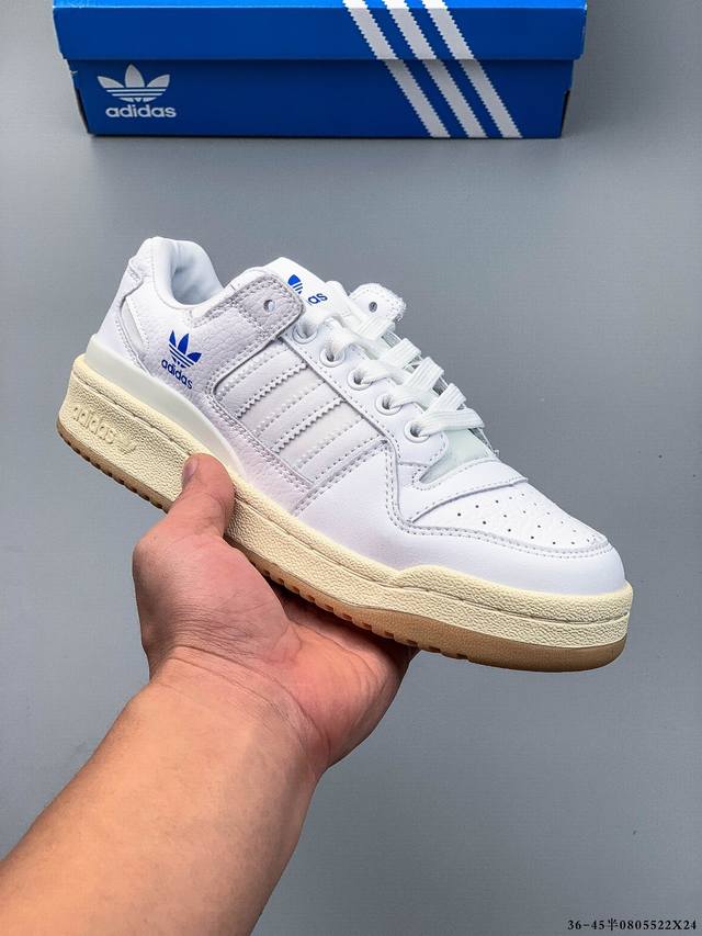 Adidas Originals Forum 84 Low Adv low-top, versatile, trendy, casual sneakers.