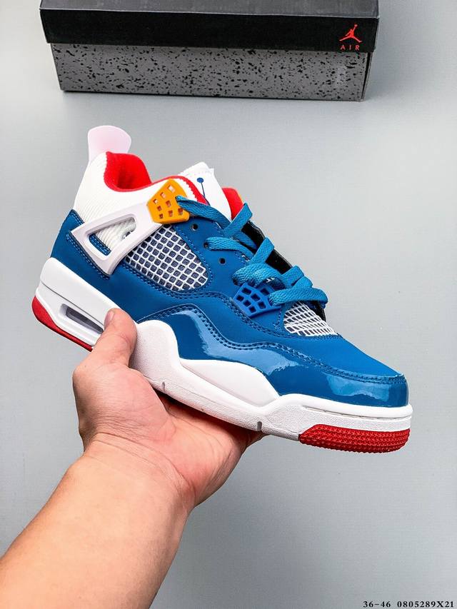 Air Jordan 4 Aj4 mid-top retro casual sports basketball shoe. Designed with the