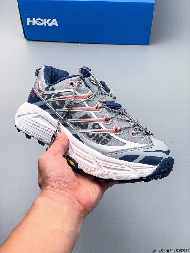 Hoka One Mafate Three 2 Outdoor Trend Low-Top Casual ShoesThe new Mafate Three 2