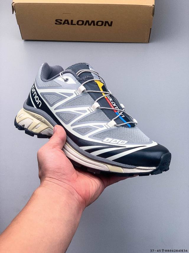 Salomon Xa Pro Xt-6 Expanse outdoor trail running shoes feature Sensifit upper t
