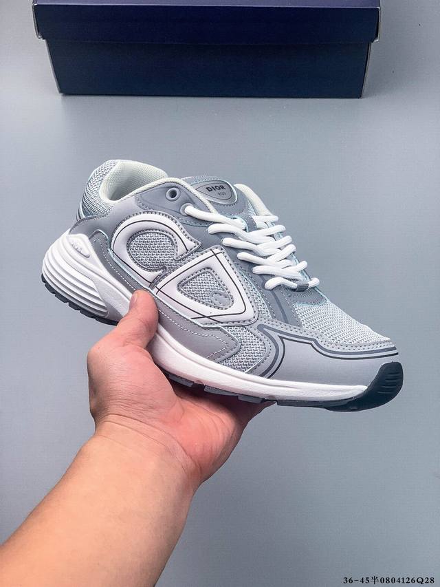Dior B30 Retro-inspired, breathable, versatile casual shoes. The B30 features a