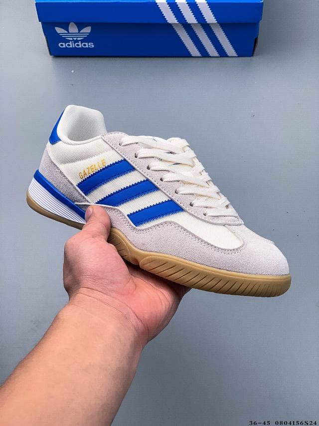 Company Level! Adidas Gazelle Sala 25 New Retro Versatile Sports Casual Shoes 0