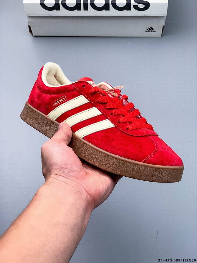 Adidas Vl Court Classic comfortable, lightweight, non-slip and wear-resistant lo