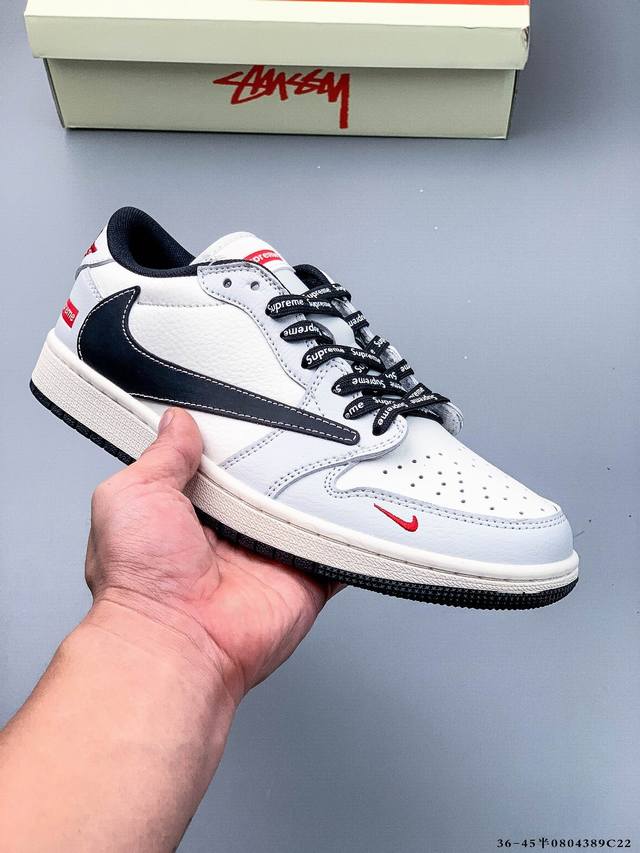Company-level top-tier! Nike Air Jordan 1 Low Aj1 Joe 1 low-top trendy leisure