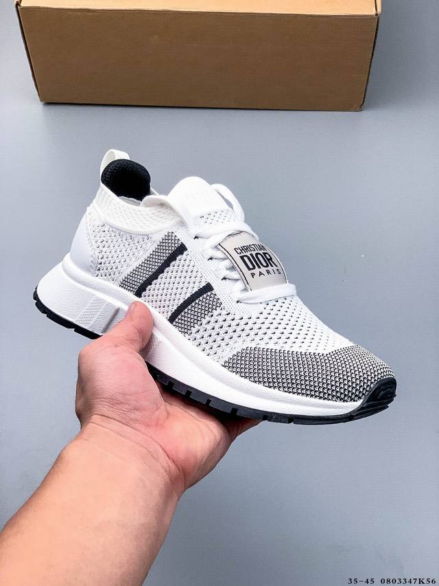 Dior's new 2025 Run'n mesh flying woven sneakers reinterpret sporty style with a