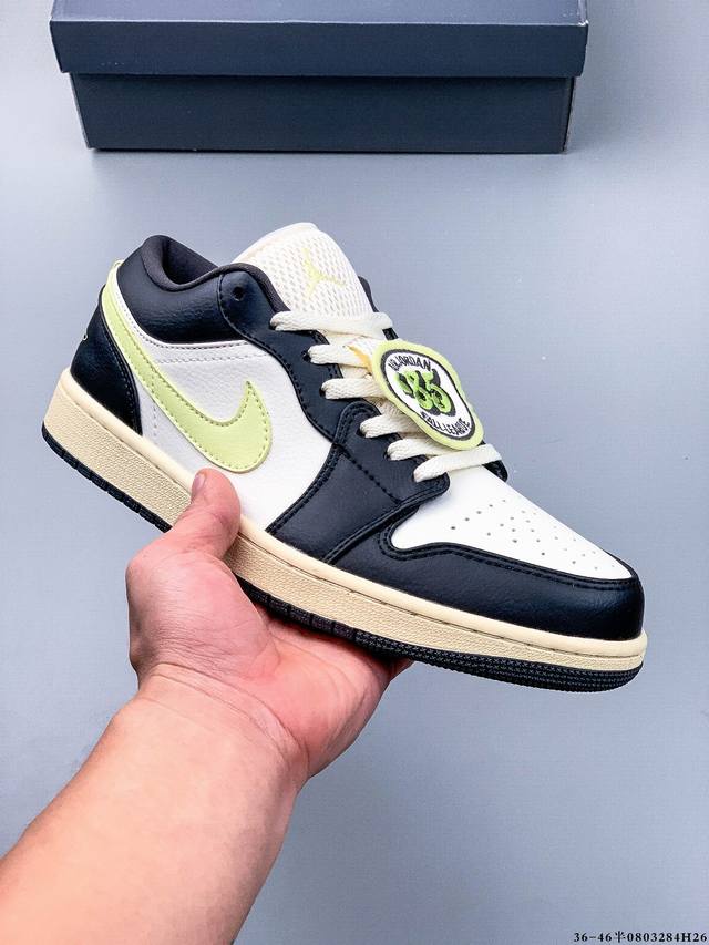 Company-level top-tier! Nike Air Jordan 1 Low Aj1 Joe 1 low-top trendy sports c