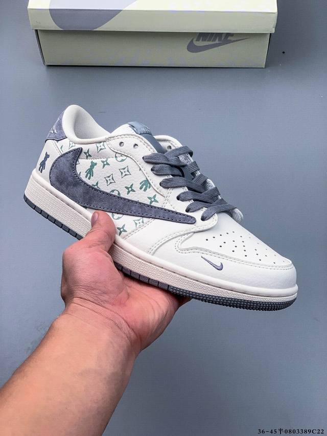 Company-level top-tier! Nike Air Jordan 1 Low Aj1 Joe 1 low-top trendy leisure