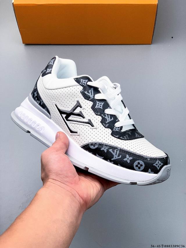 New company-grade LV Classic sneakers. Louis Vuitton LV men's LV Classic sneake
