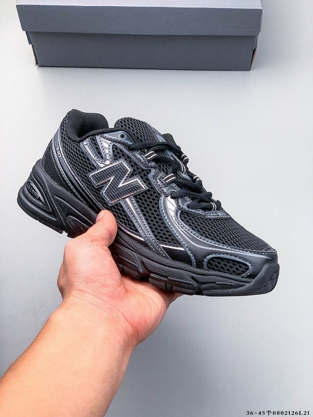 New Balance Nb740 British-made lightweight retro casual running shoes DDD. The e