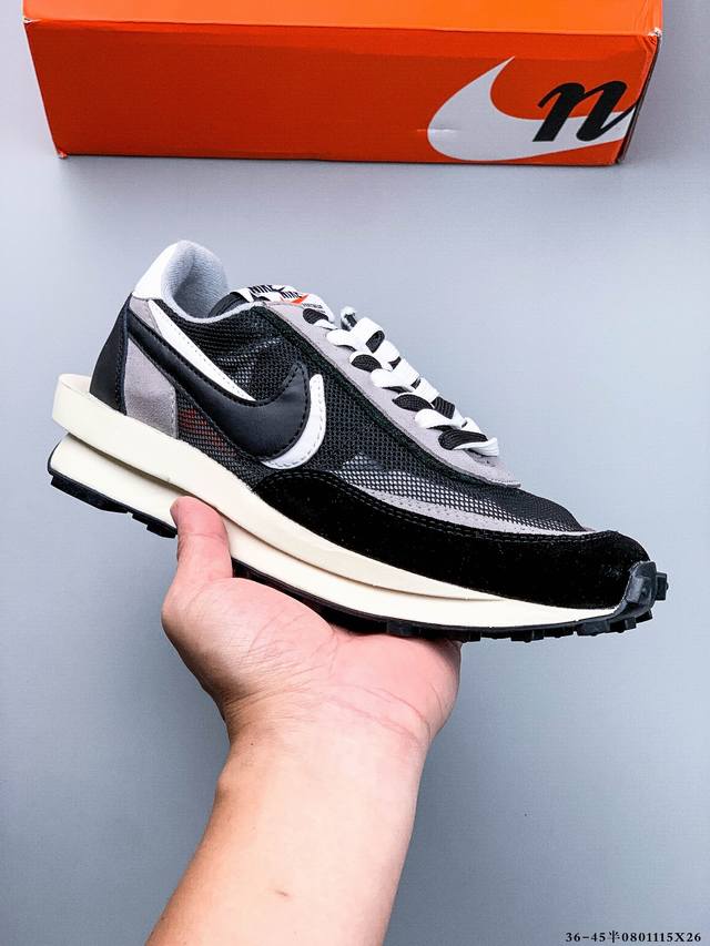 Company-level! Nike Ldwaffle Sacai Japanese deconstructed American name overlap