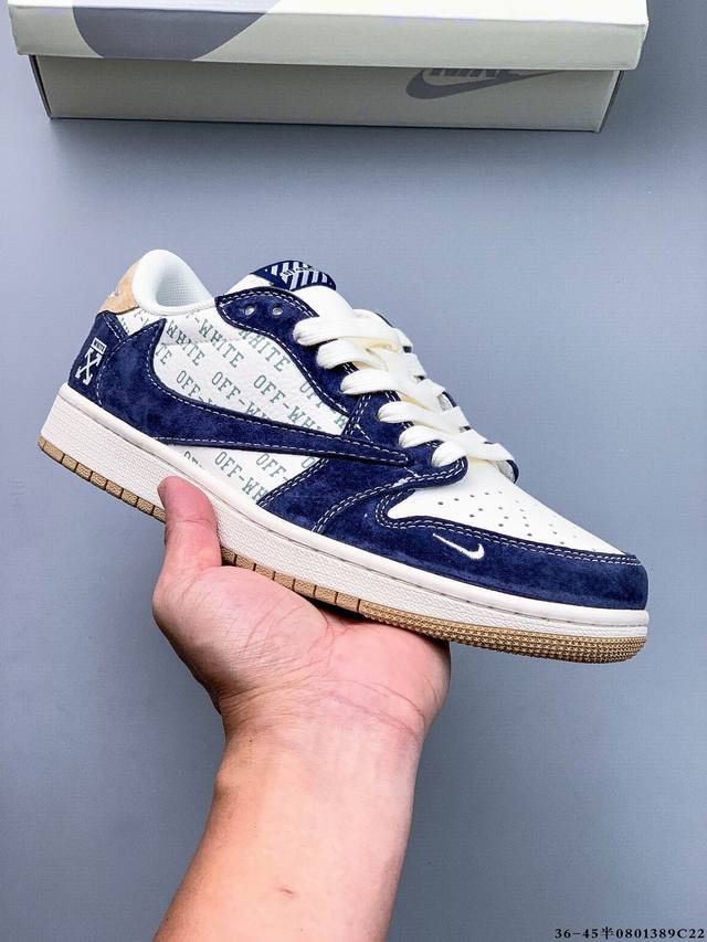 Company-level top-tier! Nike Air Jordan 1 Low Aj1 Joe 1 low-top trendy leisure