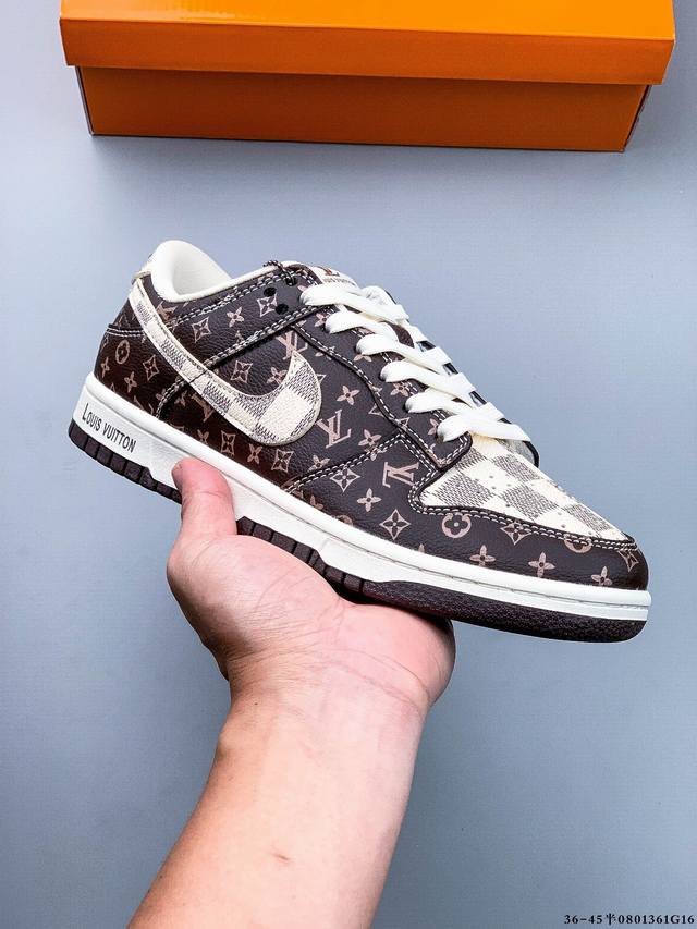 Nike Dunk Sb Low skateboard shoes Purely original production line! Top layer wit