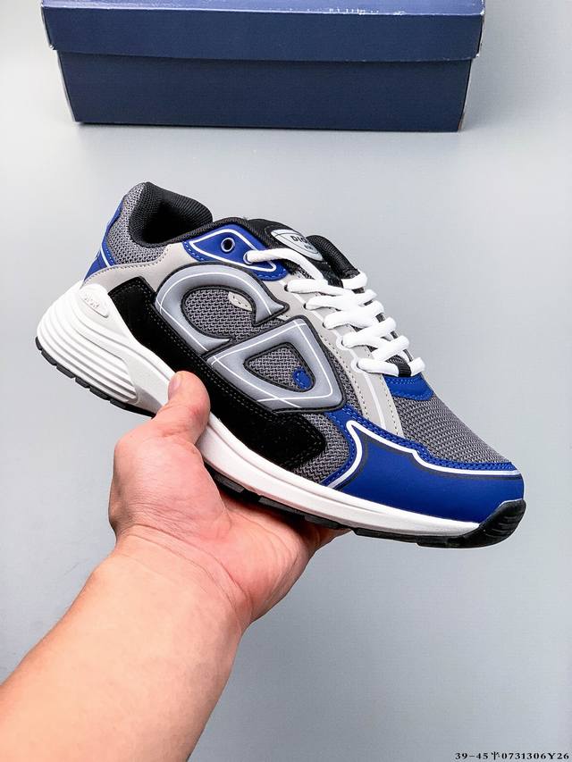 Dior B30 Retro-inspired, breathable, versatile casual shoes. The B30 features a