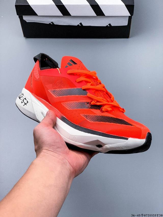 Adidas Adidas Adizero Adios Pro 3 Durable and Shock-Absorbing Men's Running Shoe