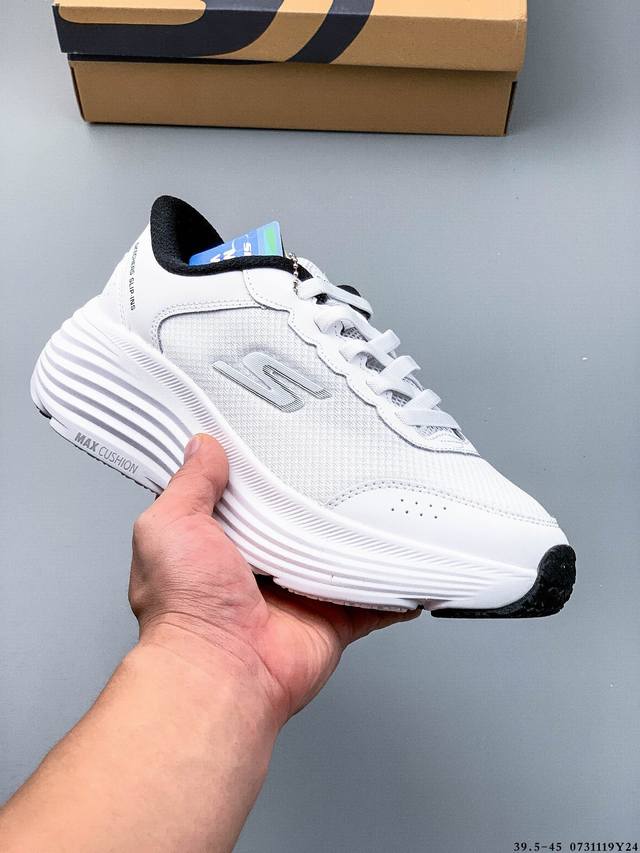 Skechers Skechers Cloud running shoes unisex thick-soled shoes 2025 new summer c