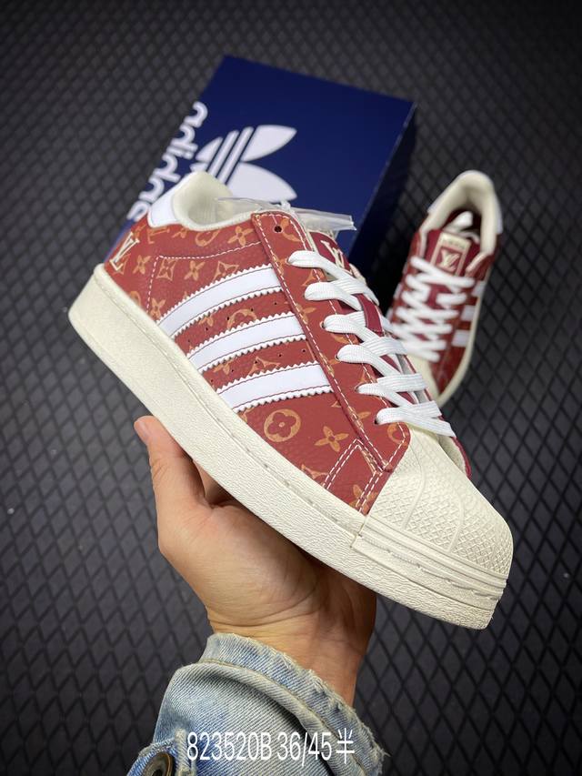 B Corporate-grade Adidas Originals Superstar Adidas trefoil shell toe 'DIY' seri