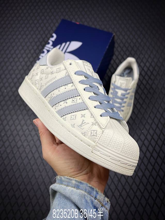 B Corporate-grade Adidas Originals Superstar Adidas trefoil shell toe 'DIY' seri