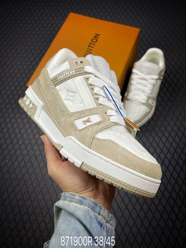 R Tyler X Louis Vuitton LV Trainer low-top casual sneakers. Purchased through ov