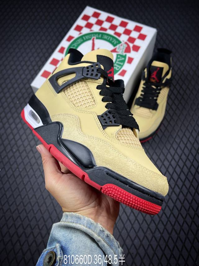 Pure original Nike Air Jordan 4 Retro Nike Michael Jordan Aj4 generation mid-top