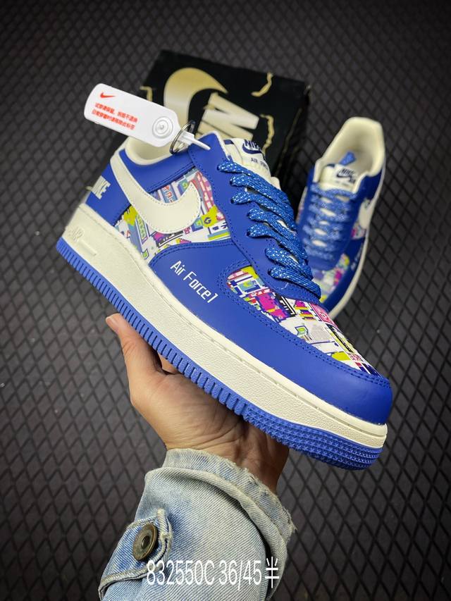 C Corporate-level Nike Air Force 1'07 Lv8 Original last and original cardboard c