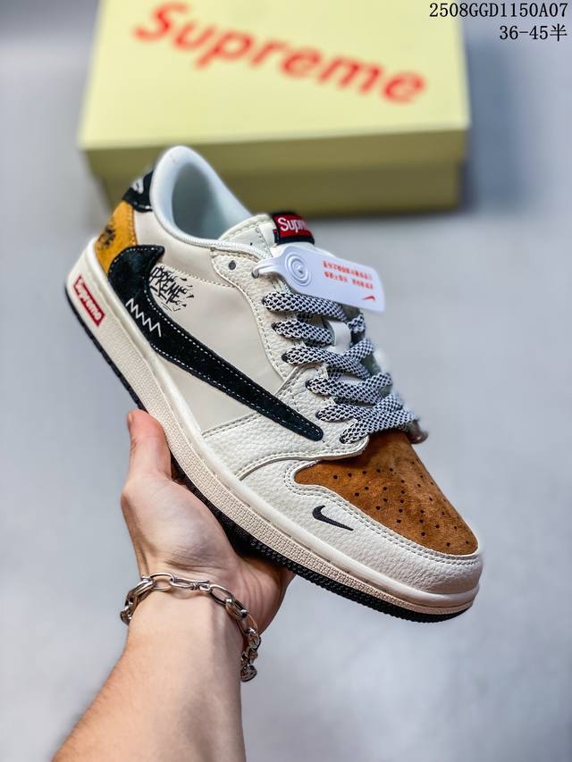 Travis Scott x Fragment Design x Jordan Air Jordan 1 Low Og Sp "Lv Joint White G