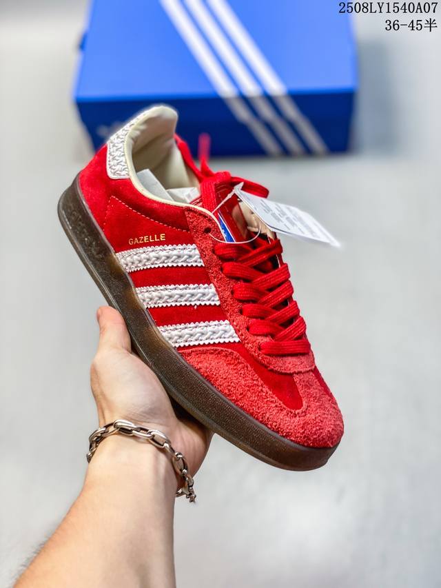 Genuine Adidas Originals Gazelle Indoor clover casual non-slip wear-resistant l