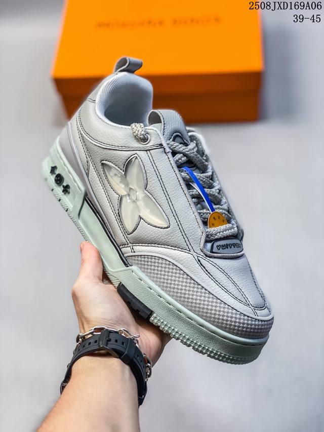 Louis Vuitton's new LV Skate Sneaker, first unveiled at the Spring/Summer 2025
