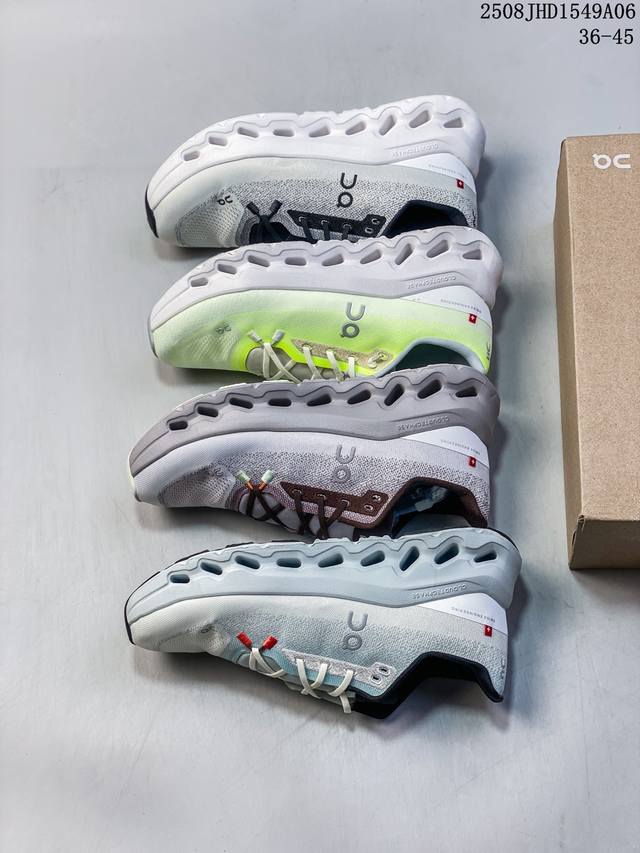 The company-grade On Running Cloud X 4 series is a low-top, lightweight, comfor