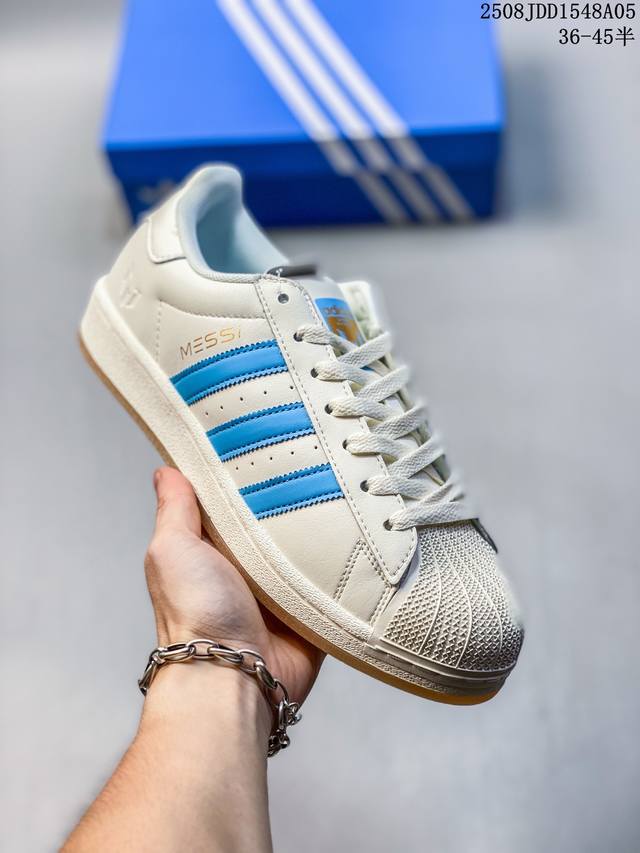 Genuine Adidas Originals Superstar Adidas trefoil shell head 'Diy' series low-t
