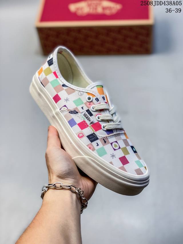 Vans Authentic comfortable simple non-slip wear-resistant low-top canvas shoes f