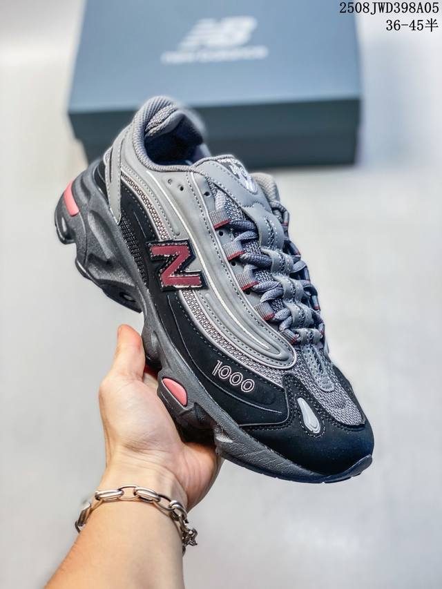 Genuine label with half size New Balance men's and women's running shoes lightw
