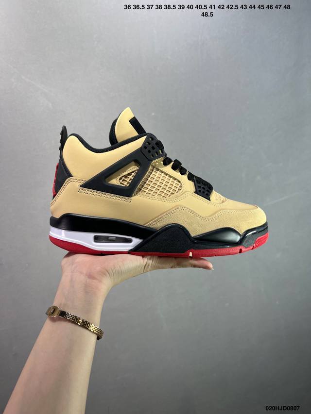 Company-level Aj4 Air Jordan 4 Retro "Infrared" Aj4 Qiao 4 men's cultural basket